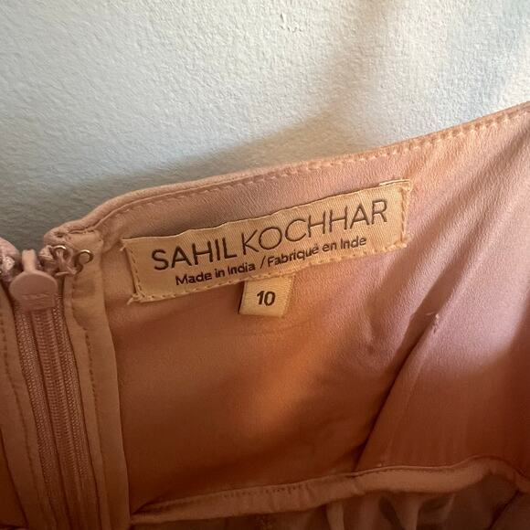 Anthropologie Sahil Kochhar V-Neck Sahara Floral Dress size 10 - Picture 8 of 10